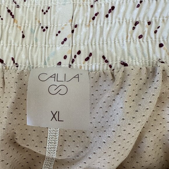 Calia by Carrie Underwood Printed Skort XL Cream Athletic - Picture 3 of 10